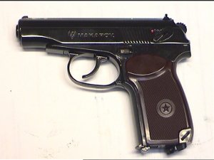 CO2 Pistole Makarov, fr Stahlkugeln Kal. 4,5mm