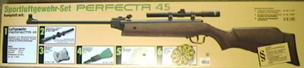 Luftgewehr mit Zielfernrohr