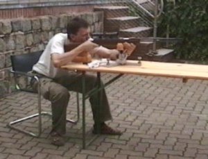 einschie�en von Luftgewehren mit Zielfernrohr