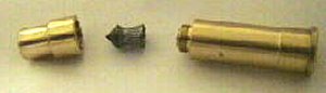 Luftpatronen f�r Revolver