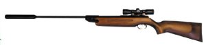 Schalld�mpder am Luftgewehr HW 35