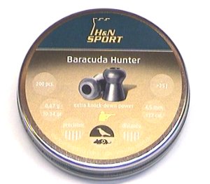 Baracuda Hunter 4,5mm fr Druckluftwaffen