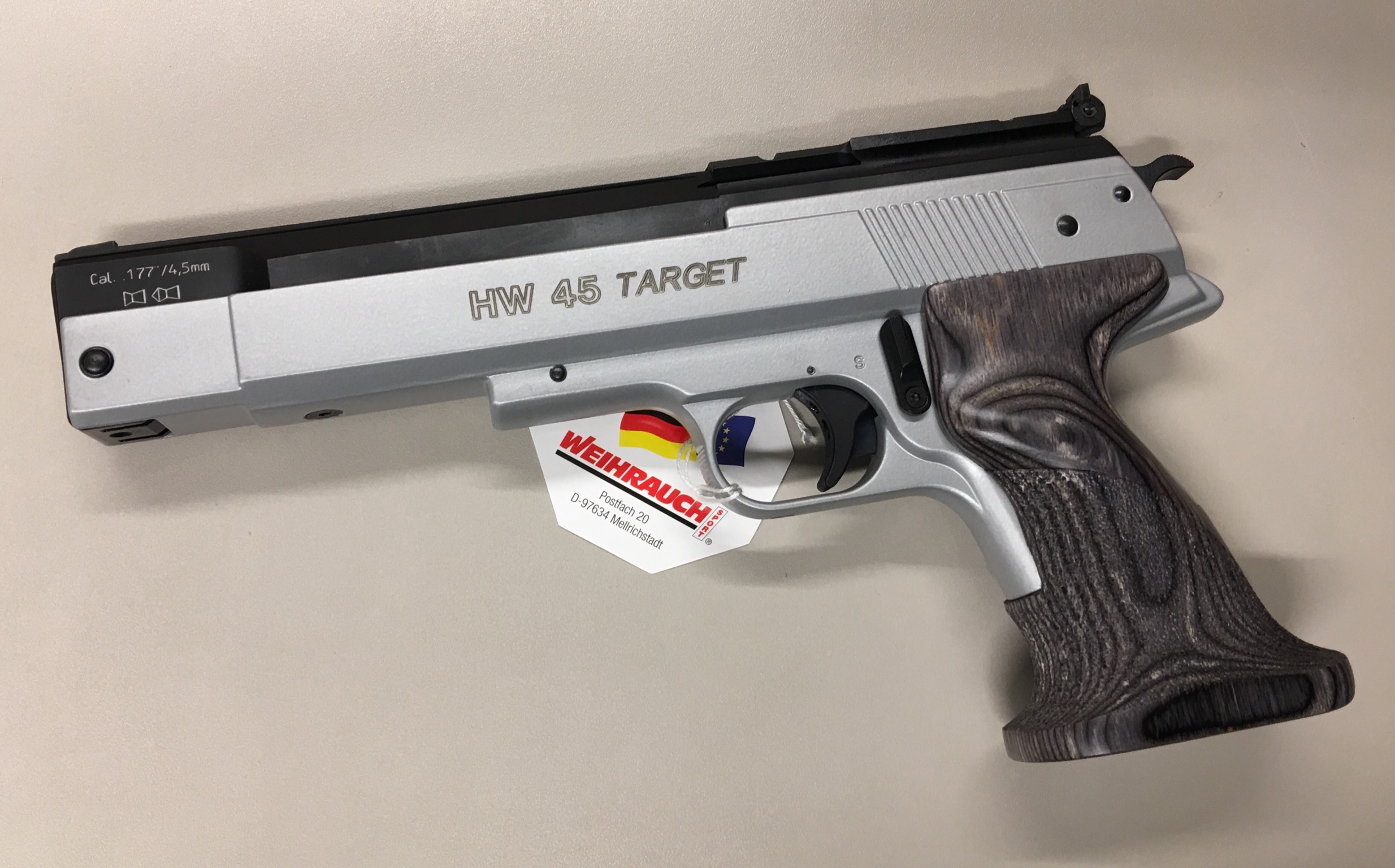 HW 45 SilverStar Target Kaliber 5,5mm