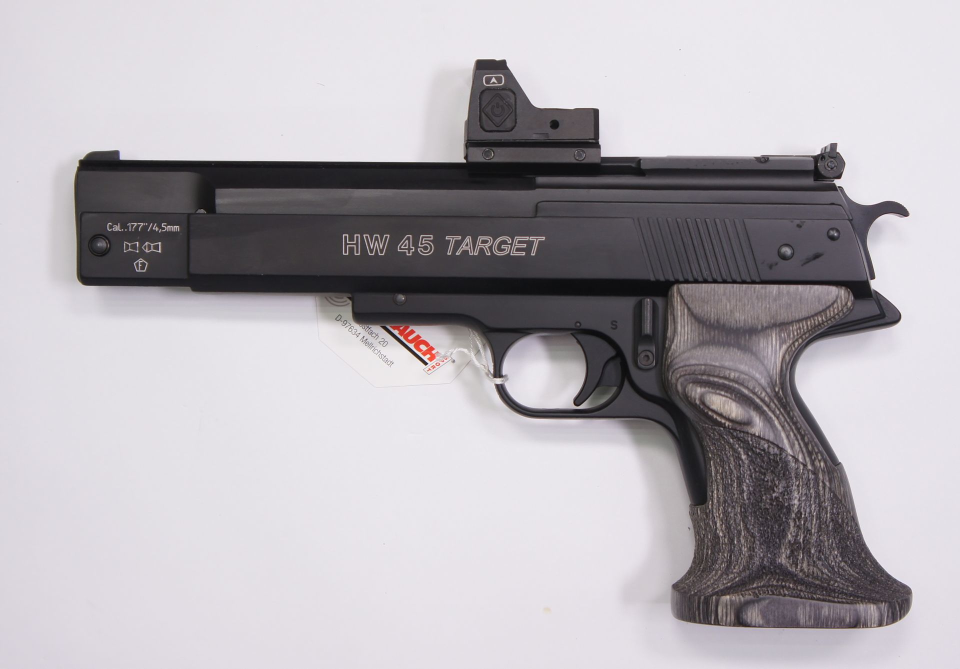 HW 45 Target RTU, Kaliber 4,5mm mit Reflexvisier