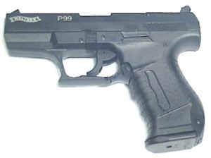 Walther P99 Schreckschuss und Gaspistole in schwarz