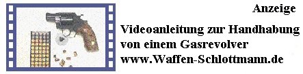 Präsentationsvideos zur Handhabung Gaswaffen