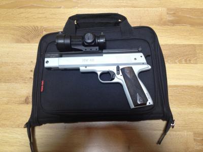 Luftpistole HW 45 mit Red Dot von Waffen Schlottmann