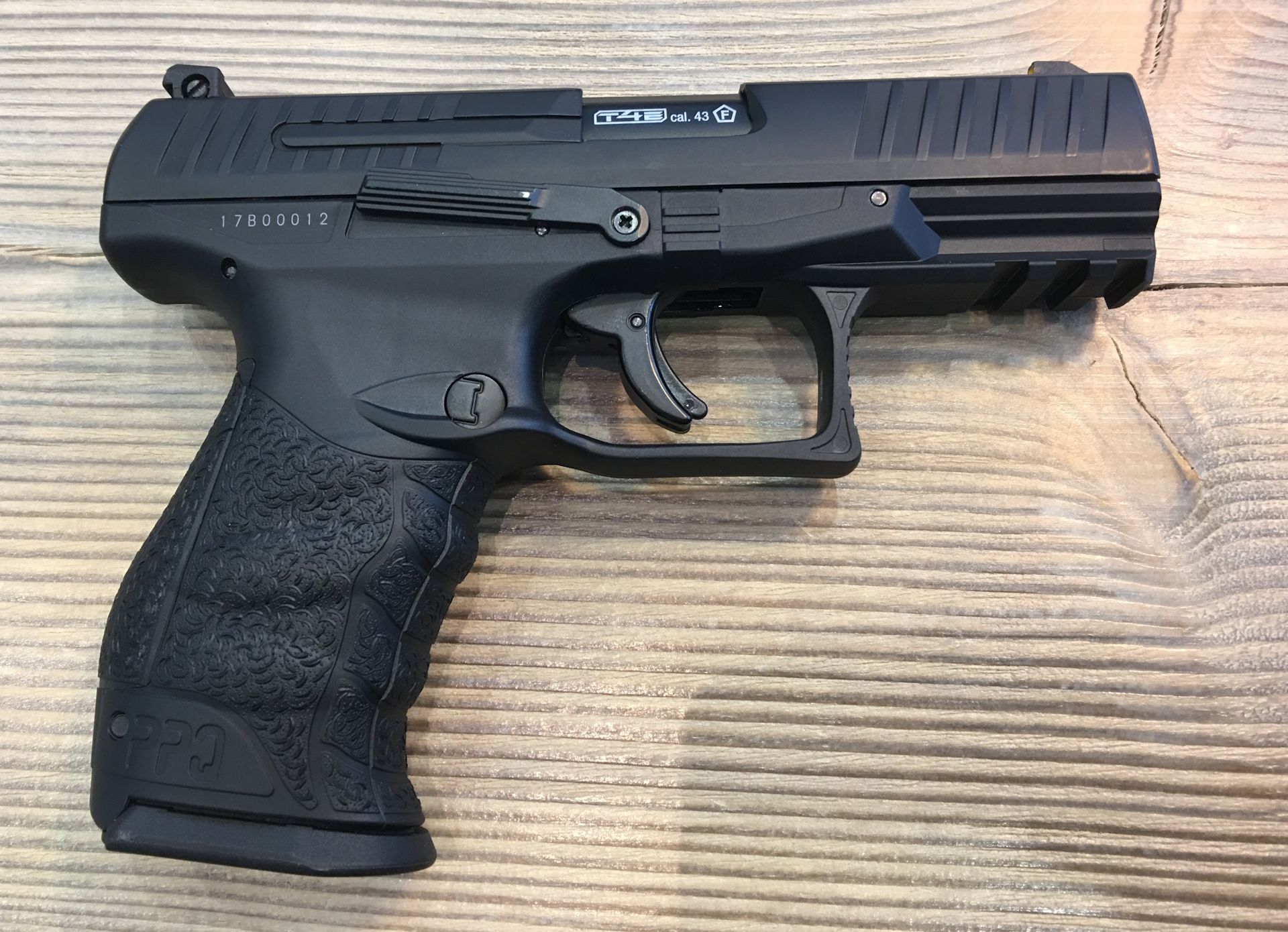 Walther PPQ M2 T4E, Kaliber .43 / 11 mm  fr Gummigeschosse oder Farbkugeln