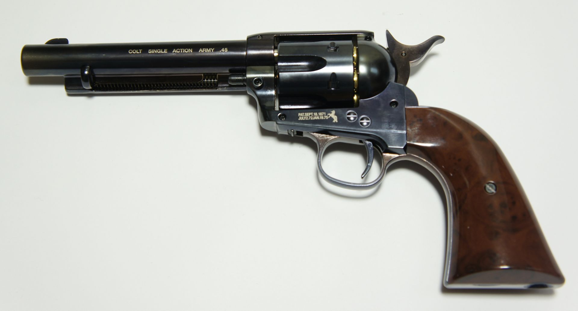 CO2 Revolver Colt SAA .45 blue