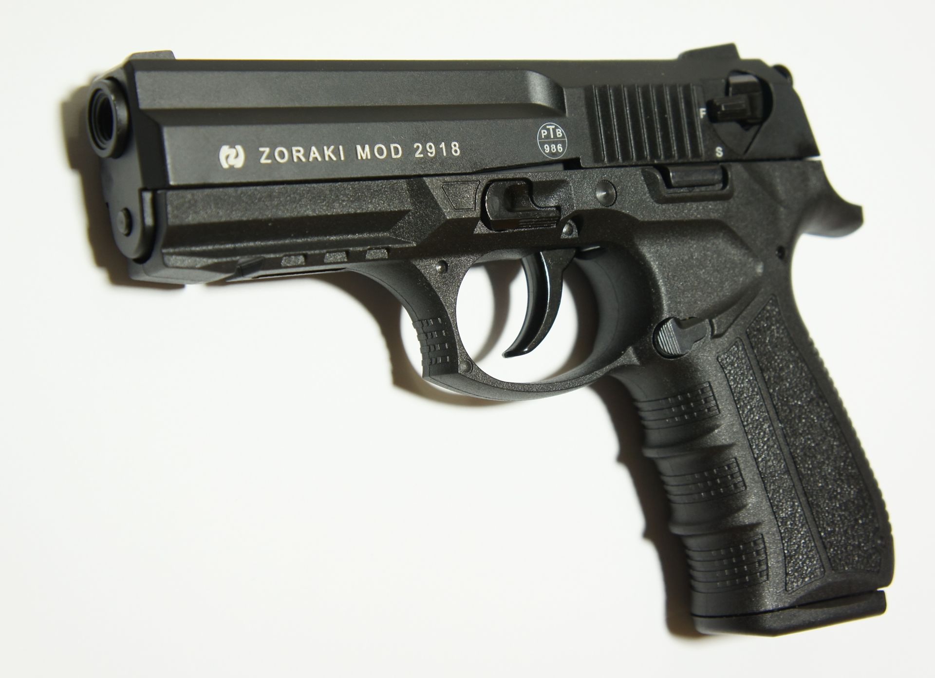 Schreckschusspistole Zoraki Mod. 2918 im Kaliber 9mm P.A.K