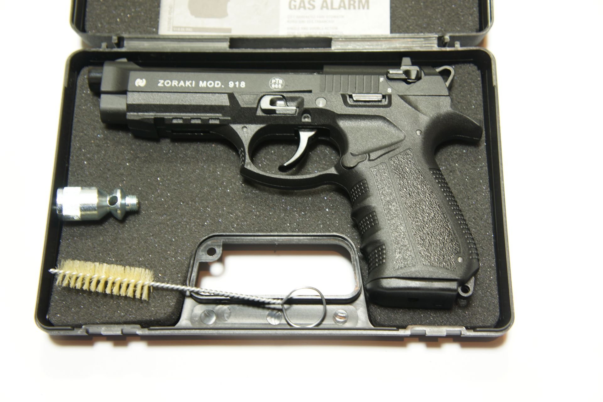 Zoraki 918 Schreckschuss-Pistole 9mm P.A. brniert