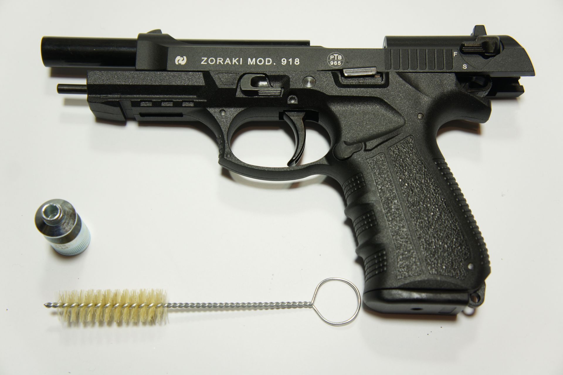 Zoraki 918 Schreckschuss-Pistole 9mm P.A. brüniert