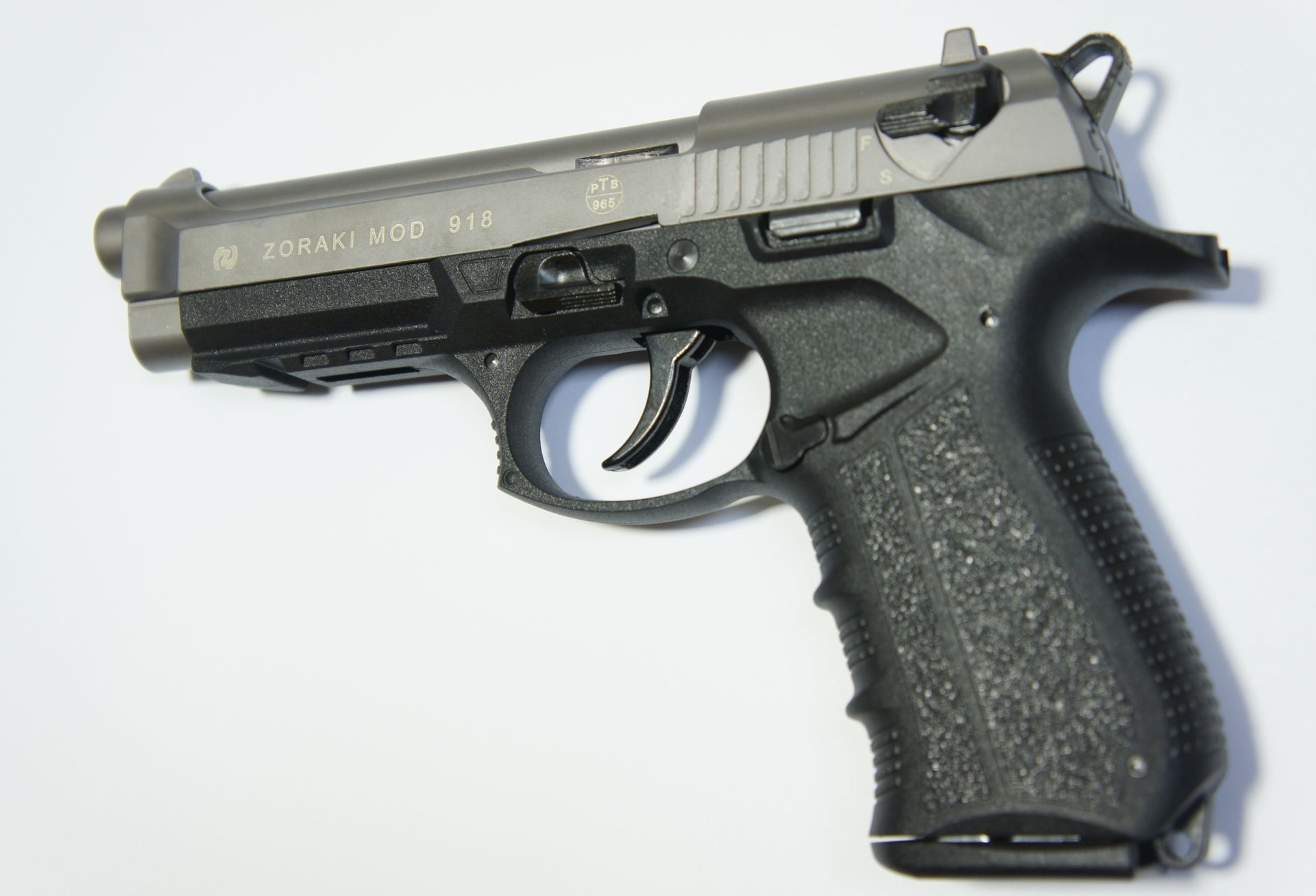 Zoraki 918 Schreckschuss-Pistole 9mm P.A. titan 