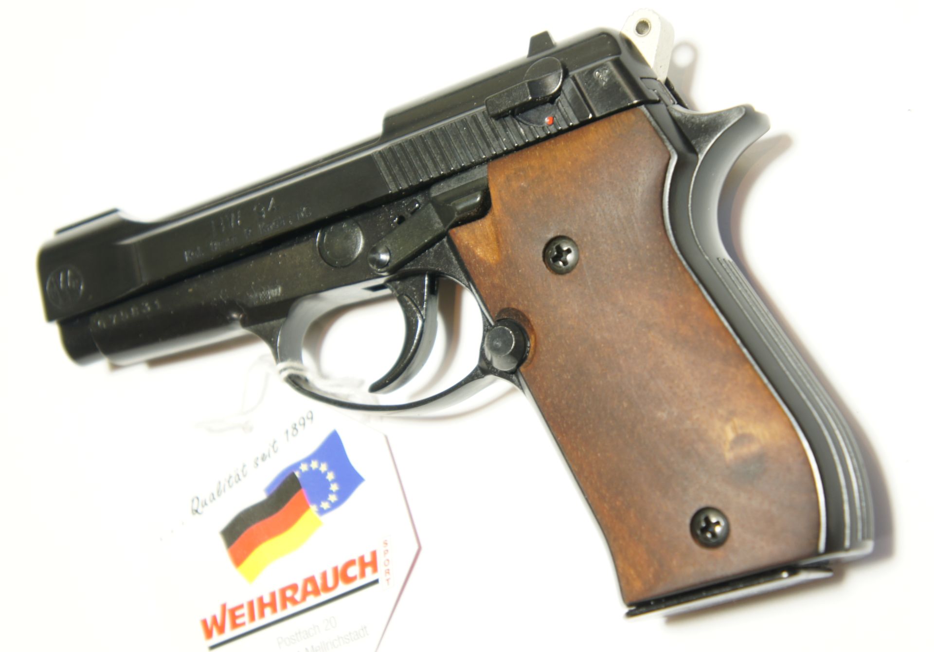 Die Weihrauch  HW 94 ist eine funktionssichere und optisch ansprechende Gaspistole.