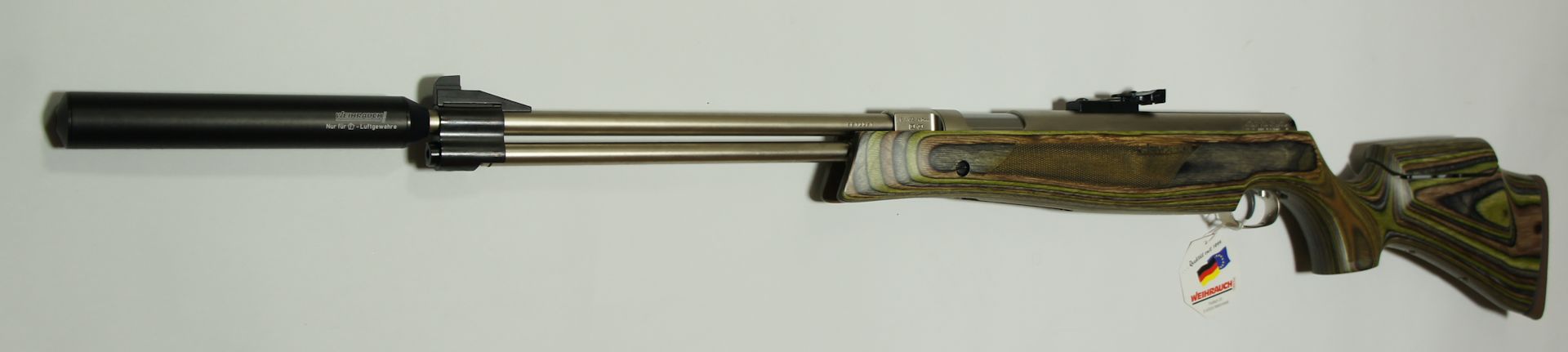 Luftgewehr HW 77 mit verstellbarer Schaftbacke und Zielfernrohr