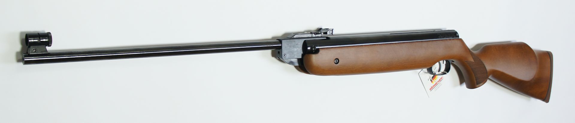 Am Luftgewehr HW 80 knnen Sie auch eine Optik sicher und robust befestigen.