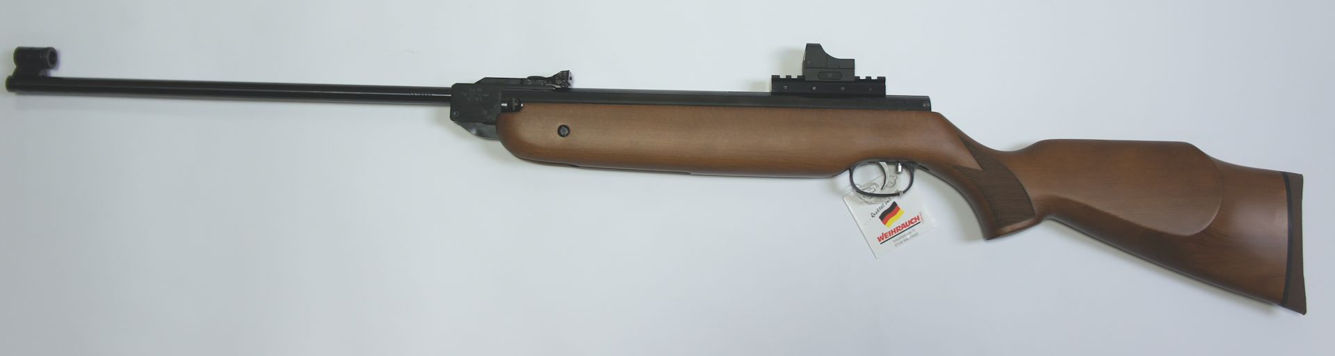 Dieser Schalldmpfer wrde beispielsweise an ein<a href=116 409.htm>Luftgewehr HW 80 </a>passen