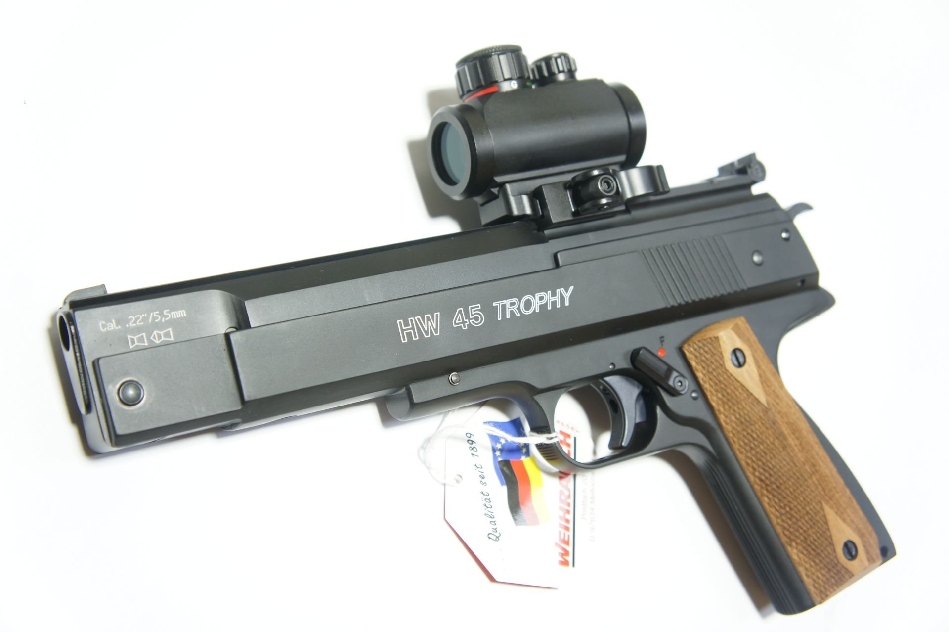 HW 45 Trophy RTU, Kaliber 5,5mm mit Leuchtpunktvisier