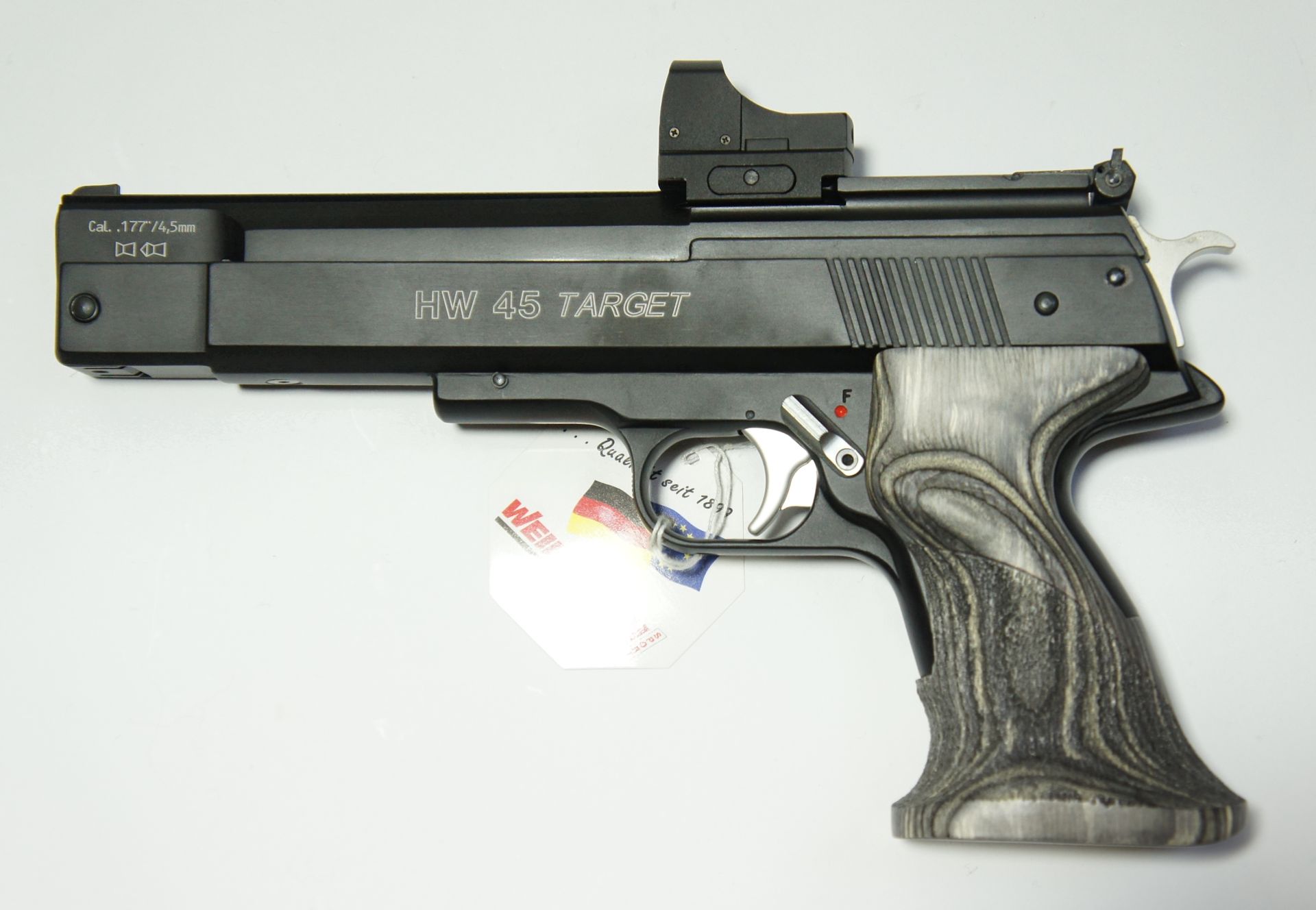 HW 45 SilverStar Target RTU, Kaliber 4,5mm mit Leuchtpunktvisier