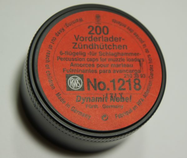 Zndhtchen fr Vorderlader Nr. 1218