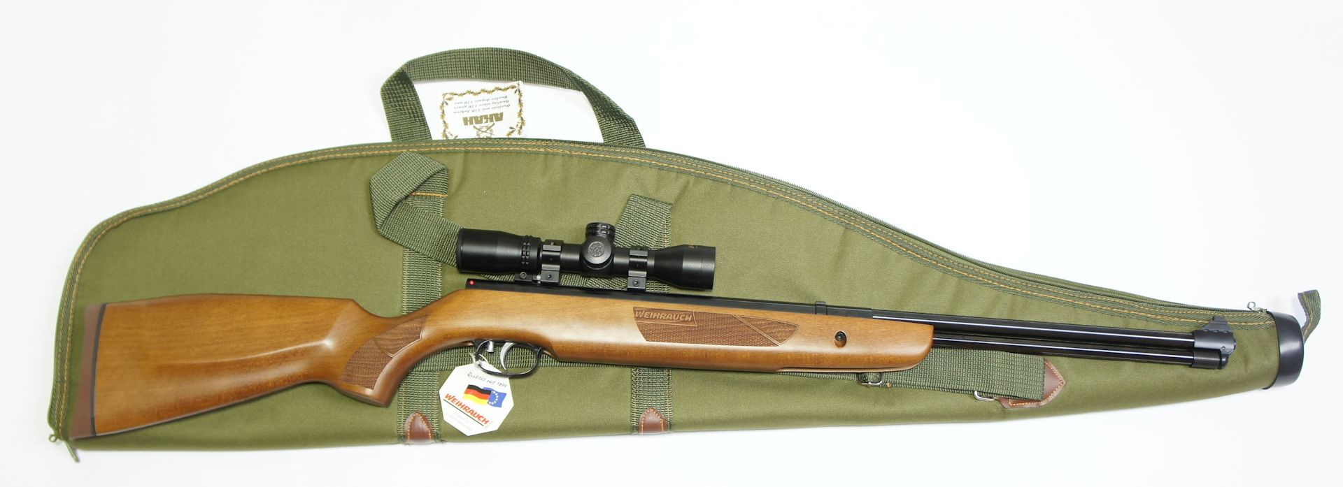 Anwendungsbeispiel mit Luftgewehr <a href=1160407-45.htm>Weihrauch HW 57 </a>