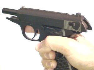 CO2-Pistole Walther PPK-S, CO2-Gewehre  und Zubehr fr CO2 Waffen