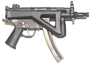 Heckler & Koch MP5 K-PDW Kaliber 4,5 mm Stahl BB CO 2 Blowback 