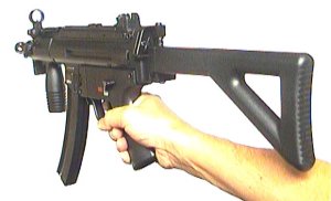 Heckler & Koch MP5 K-PDW Kaliber 4,5 mm Stahl BB CO 2 Blowback 