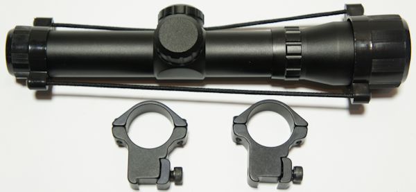 Pistolenzielfernrohr der Marke Weihrauch für eine 11mm Montageschiene.