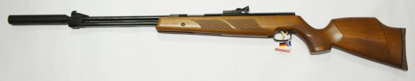 Weihrauch HW 77 K sd, 5,5mm mit Schalldmpfer und 97er Holzschaft