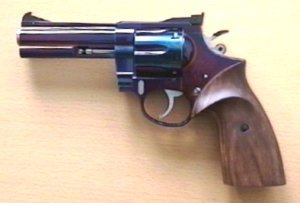 Korth Revolver 4Zoll .357 Magnum - blaue Plasmabeschichtung