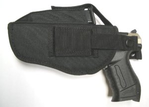 Holster mit Magazintasche fr mittelgroe Pistolen