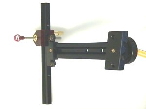 Bogenvisier mit 15cm Ausleger