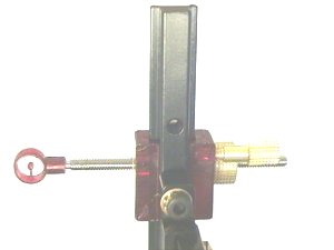 Bogenvisier mit 15cm Ausleger