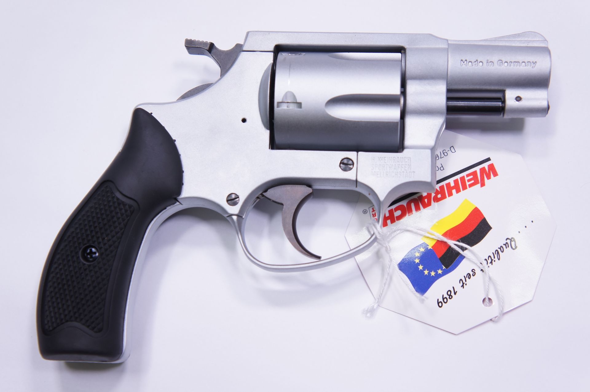 Der Gasrevolver Arminius HW 88 airweight in Stainless Loock