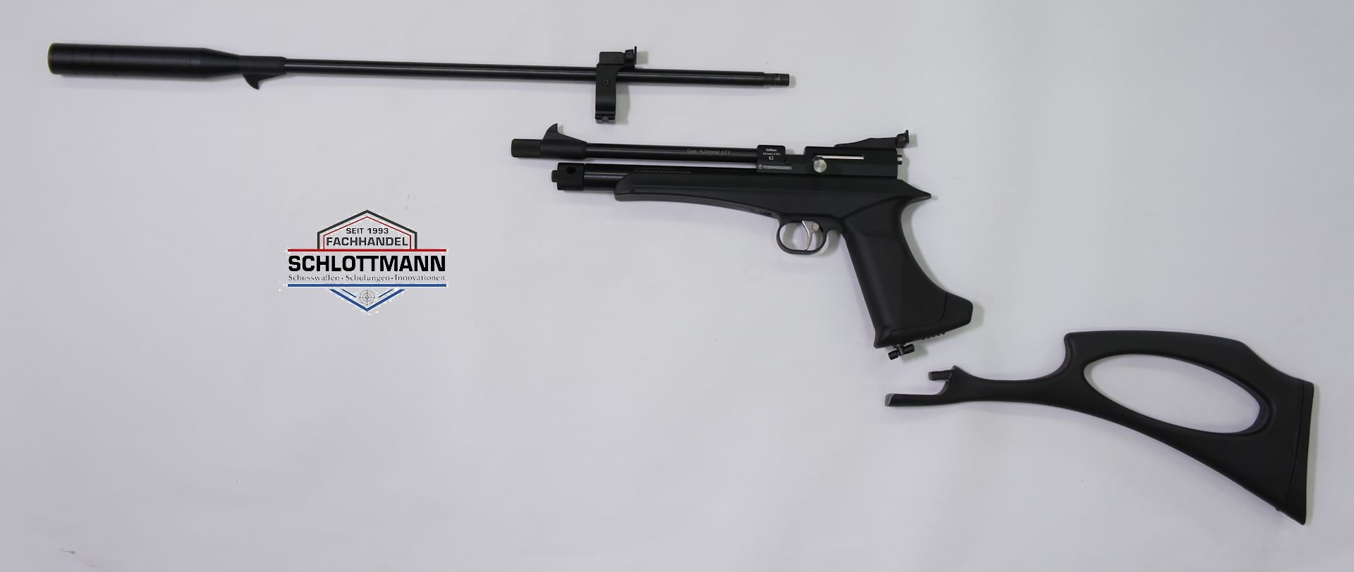 Diana Chaser CO2 Pistolen- und Gewehrset Kaliber 4komma5