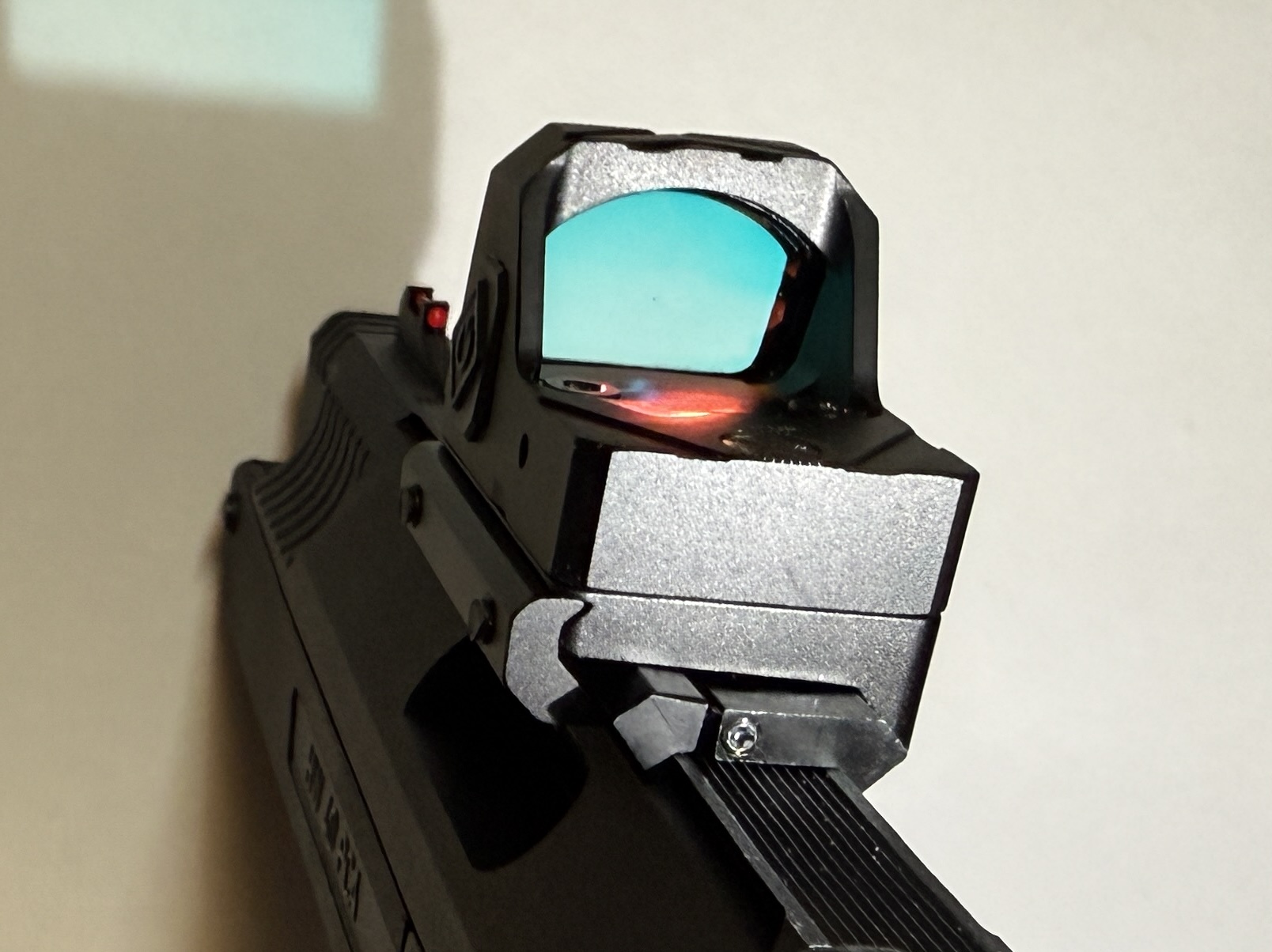 Montage Beispiel auf Luftpistole, HW 40