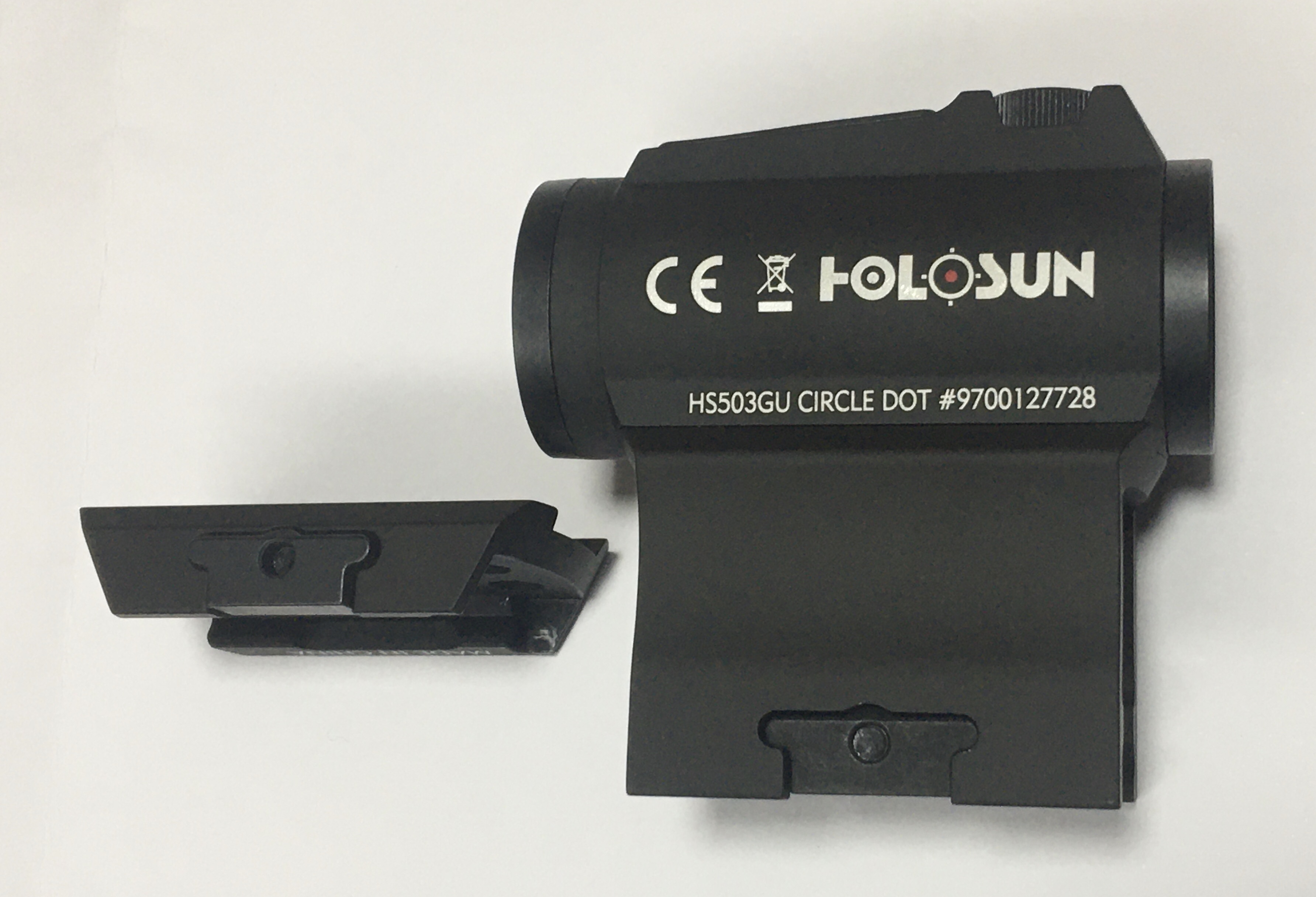 Holosun HS503G-U-Black angepasst an HW 45/75 Target