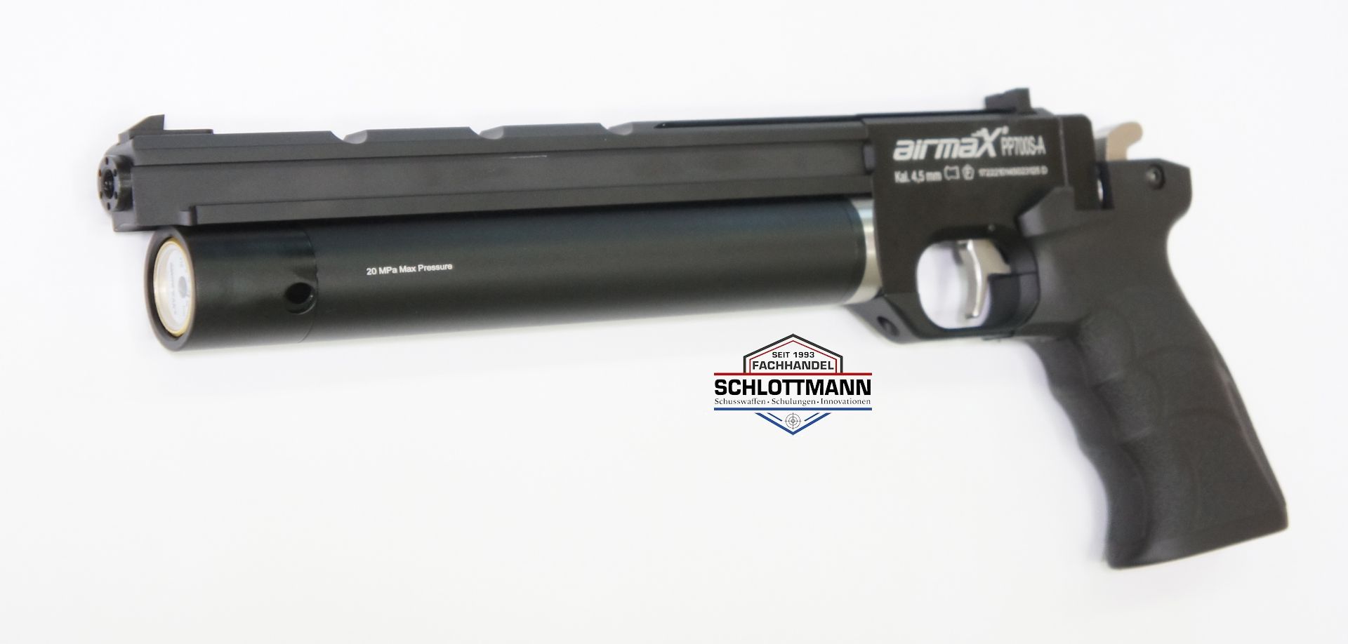 Der Hersteller kombiniert in der Luftpistole PP700S-A gutes Design und Qualität zu einem unschlagbaren Preis.