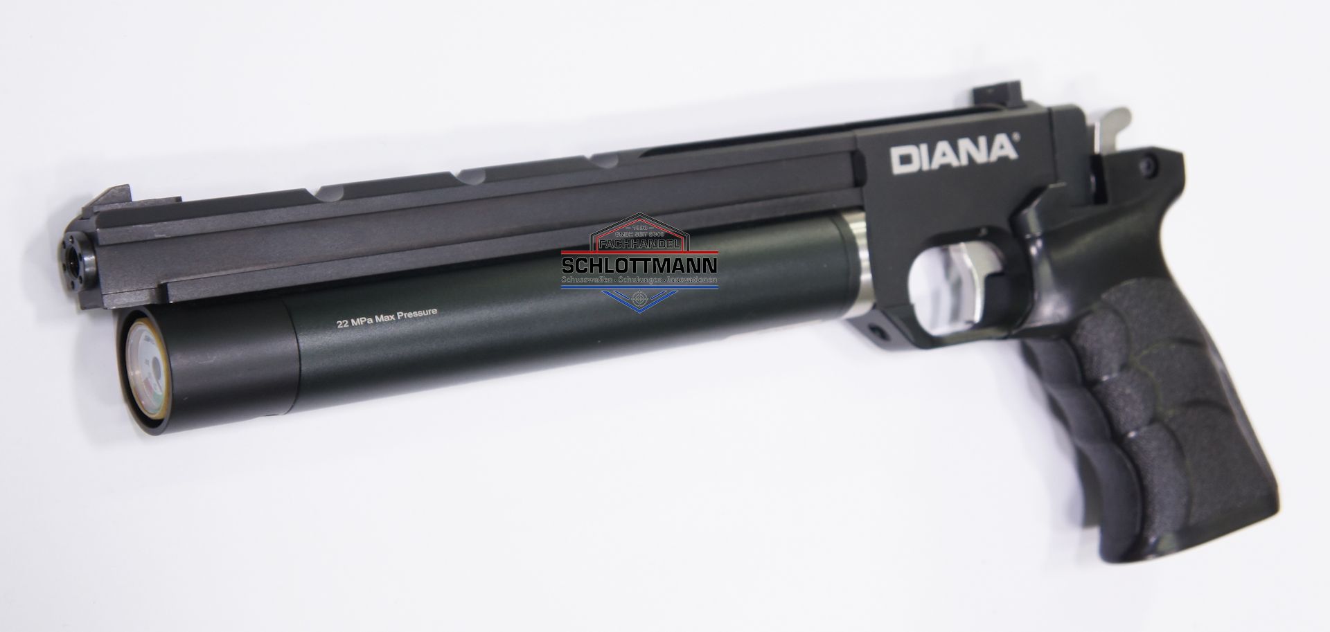 Luftpistole Artemis PP700S kommt unter dem Namen Airmax auf den deutschen Markt, Kaliber 4,5