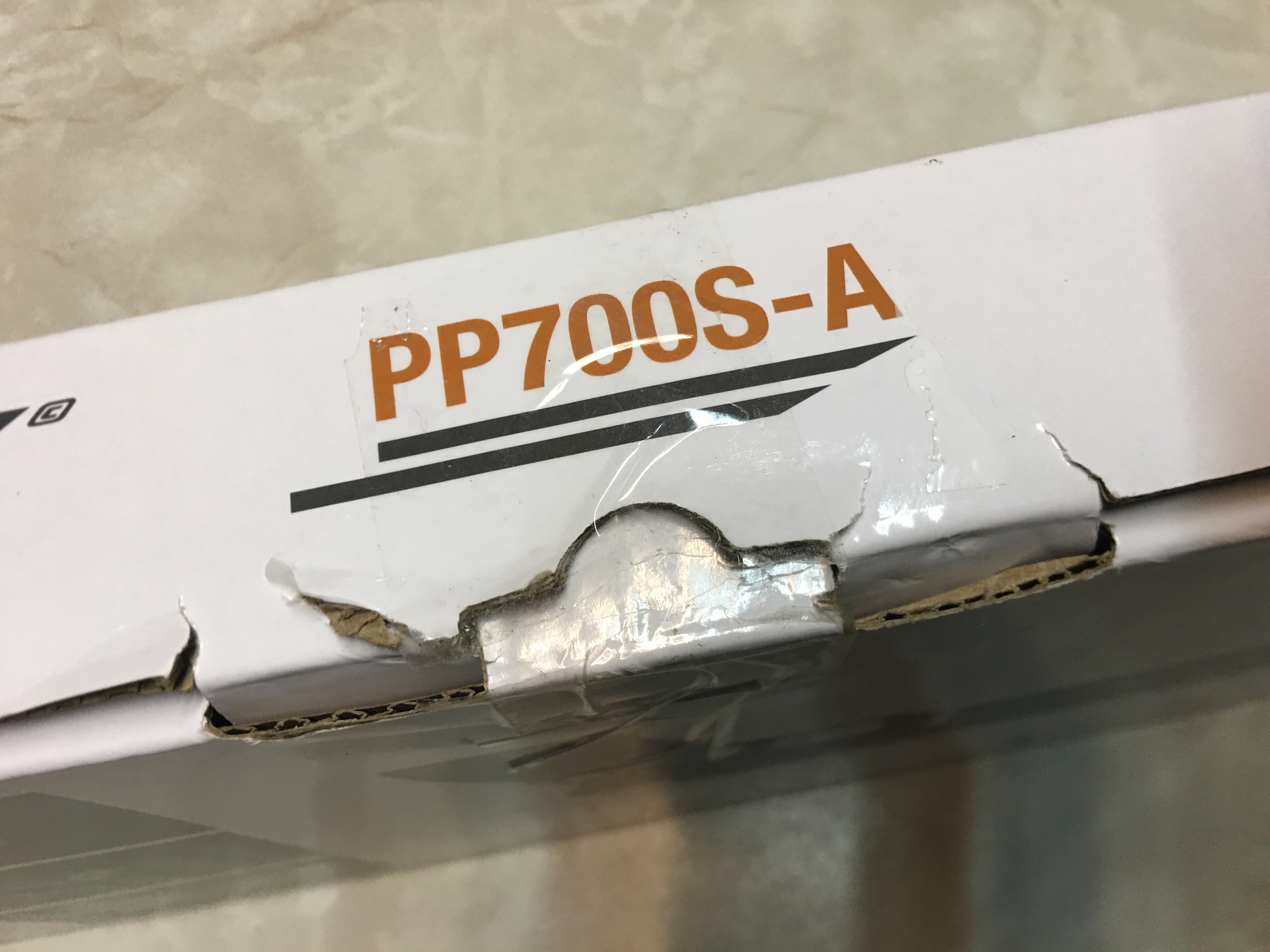 Pressluftpistole airmaX PP700S-A, Kaliber 4,5mm mit beschädigter Umverpackung