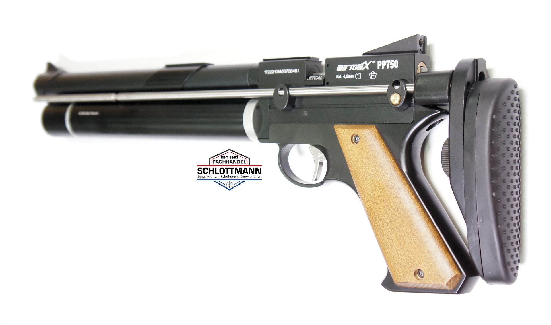 Pressluftpistole airmaX PP750-LP