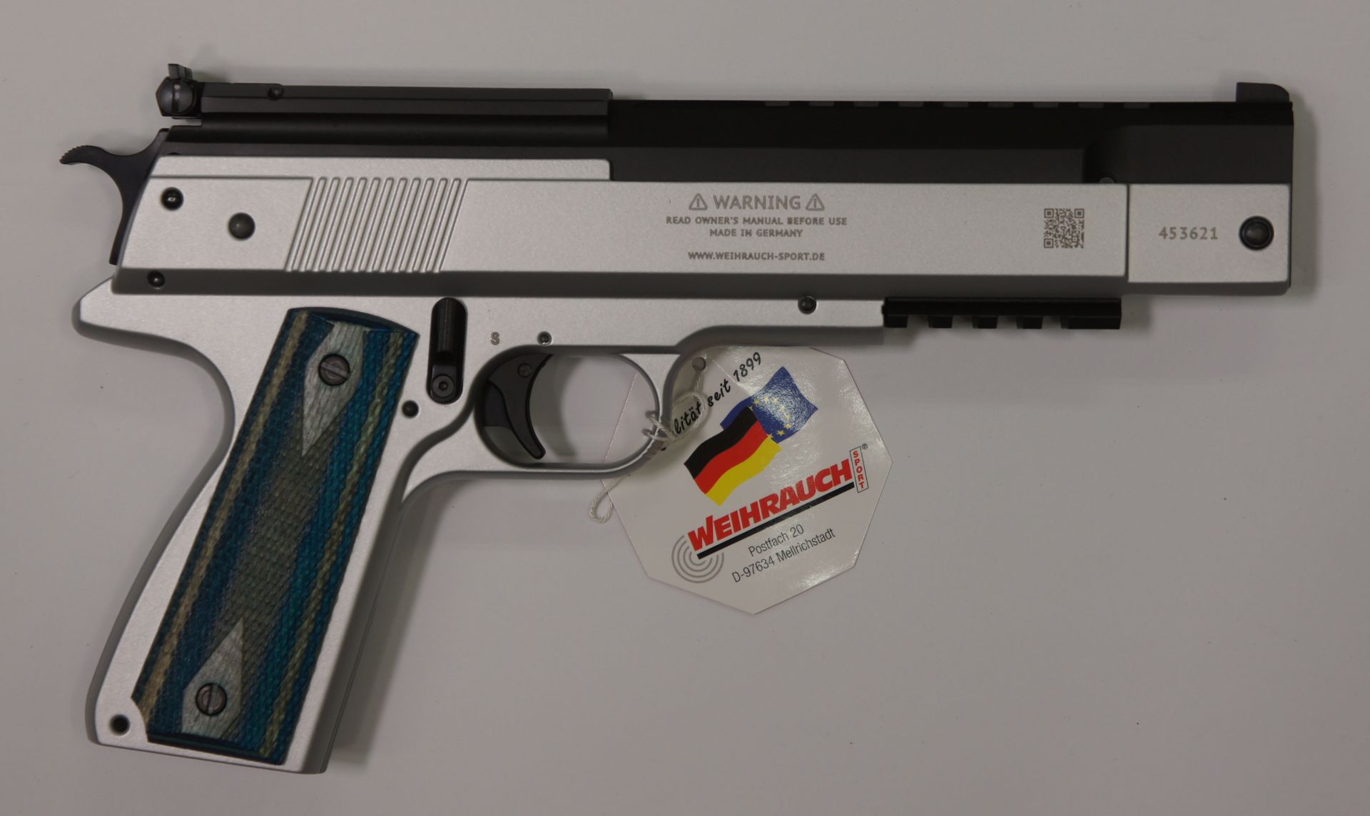 Bitte lesen Sie hierzu auch meine Hinweise zur Luftpistole HW 45  (unter dem Reiter Hinweise).