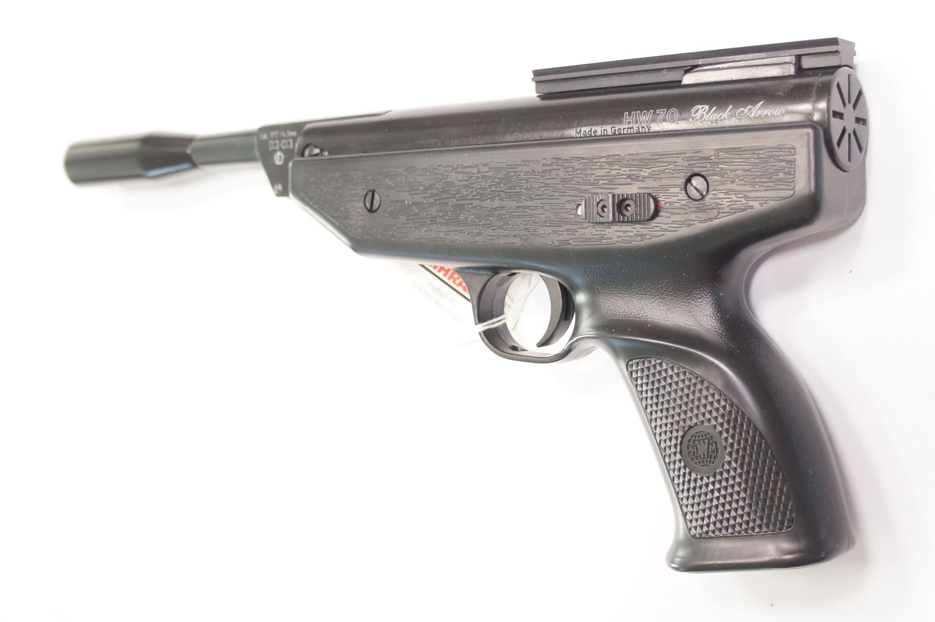 Luftpistole Weihrauch HW 70 black Arrow mit schwarzem Griff