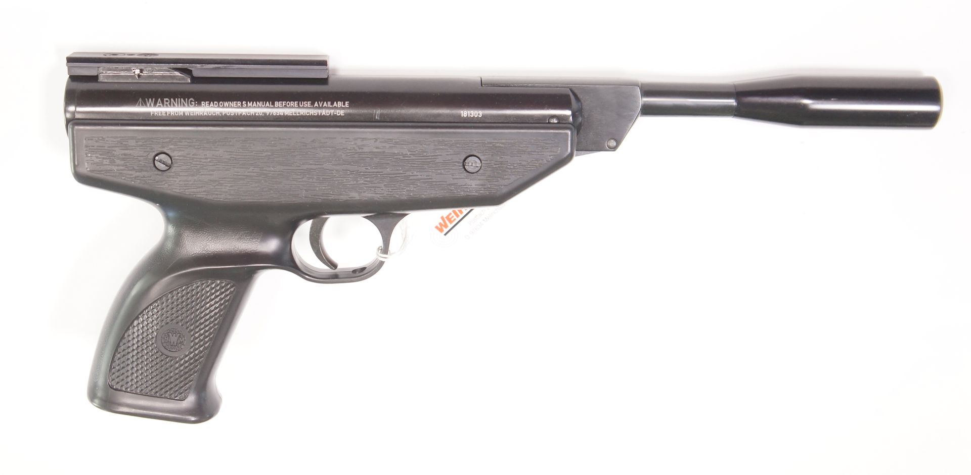 Luftpistole Weihrauch HW 70 black Arrow mit schwarzem Griff