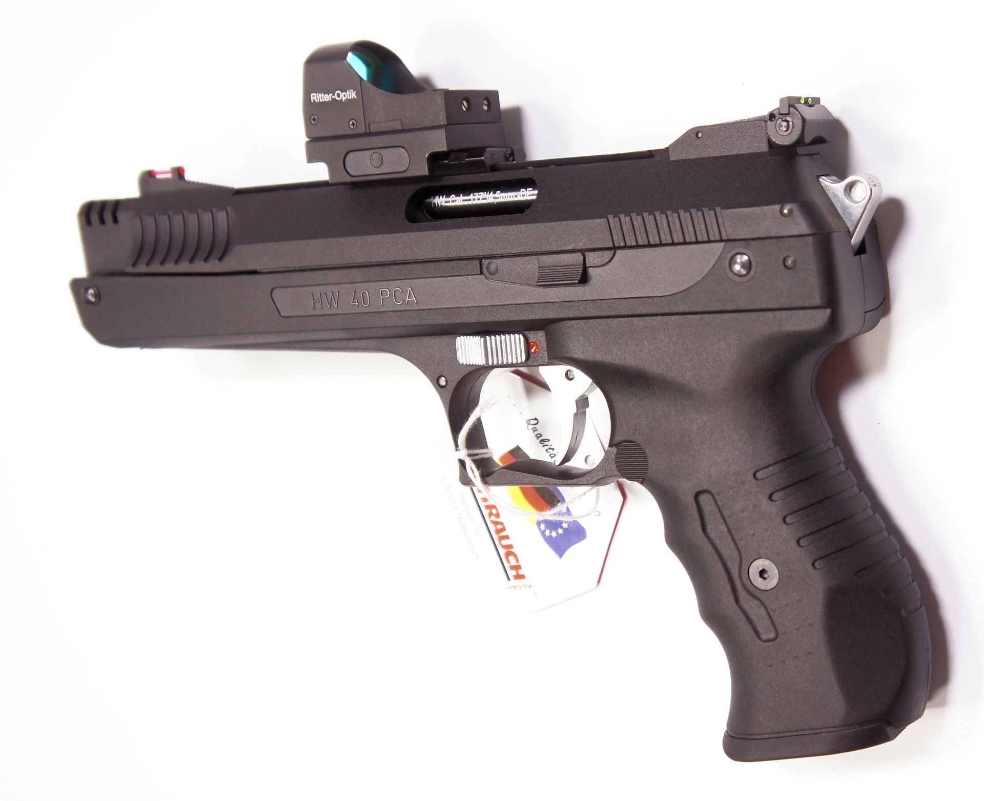 HW 40 PCA, Luftpistole mit Reflexvisier als RTU-Set