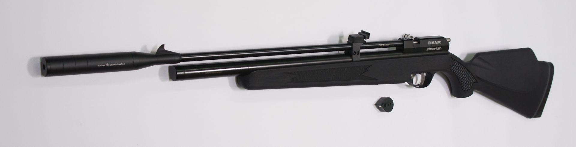 PCP Luftgewehr DIANA STORMRIDER im Kaliber 4,5 mm mit Kunststoffsschaft