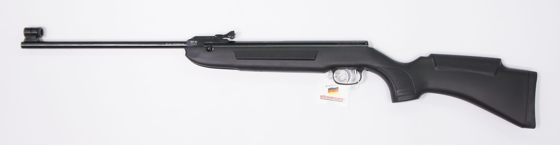 Luftgewehr Weihrauch HW 30S mit Kimme und Korn im Kunststoffschaft (Synthetik)