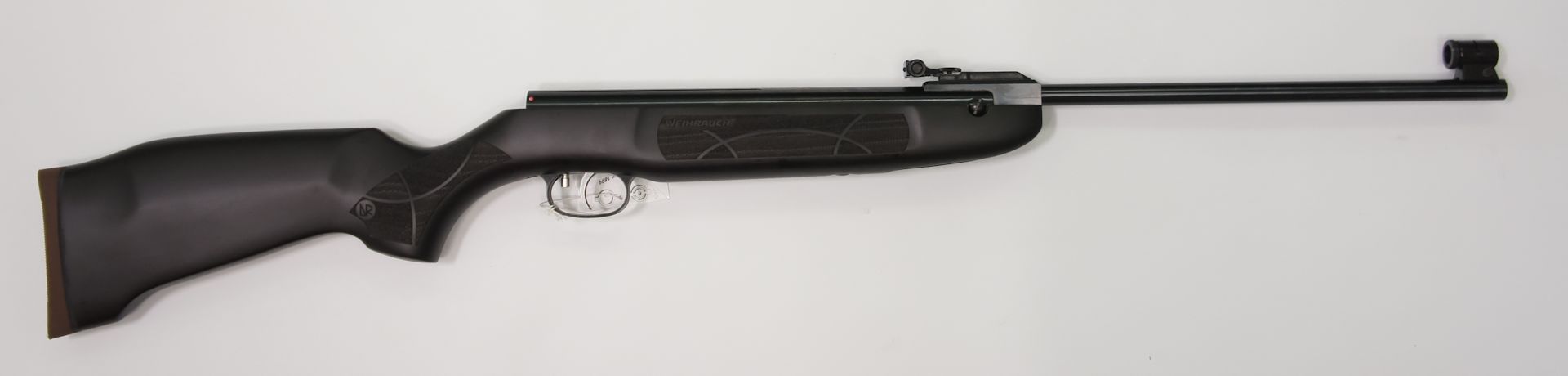 Luftgewehr Weihrauch HW 30 S mit Kimme und Korn im edlem, schwarzem Holzschaft