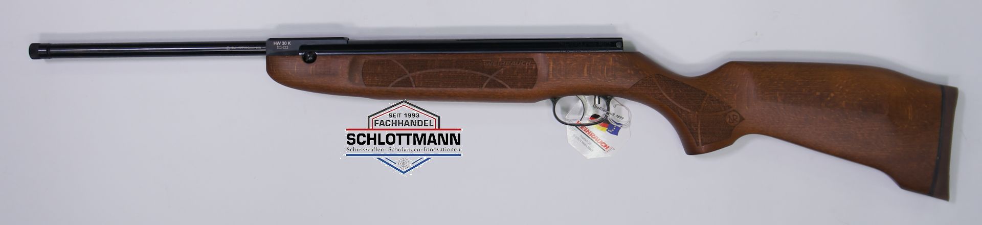 Luftgewehr HW 30S mit Laufgewinde und Mndungsmutter